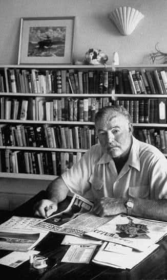 Ernest Hemingway’s 7 Tips for Writing:⁣⁣⁣